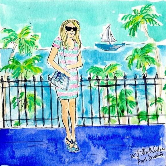 Lilly Pulitzer Shift Dress - Picture 2 of 14